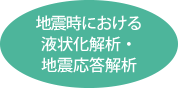 地震時における液状化解析・地震応答解析